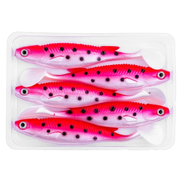 Silikon Sahte Balık - 10g 100mm - Fishack PredatorX - Dotty - Resim 3
