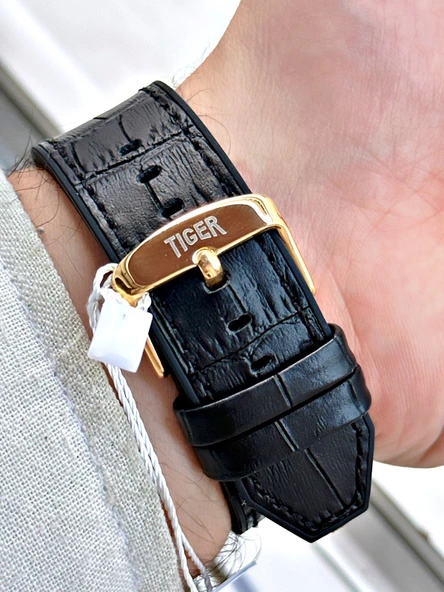 TI-604B TIGER OTOMATİK ÇELİK ERKEK SAATİ - Resim 3