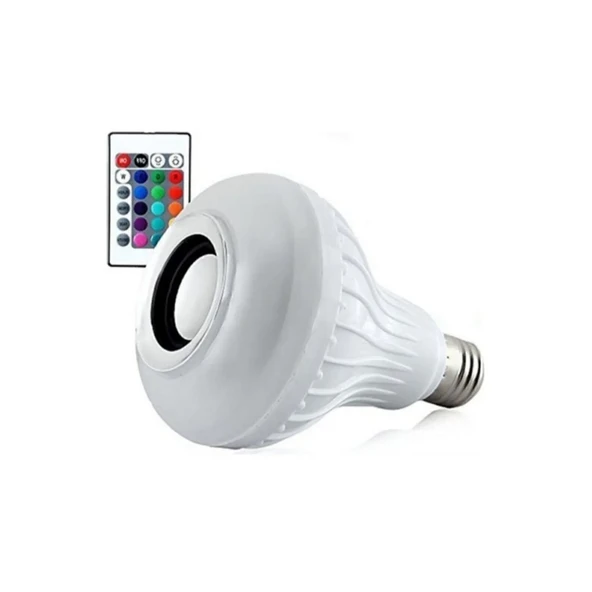 Mucit Home  Bluetooth Hoparlör Akıllı Led Ampül Lamba - 2