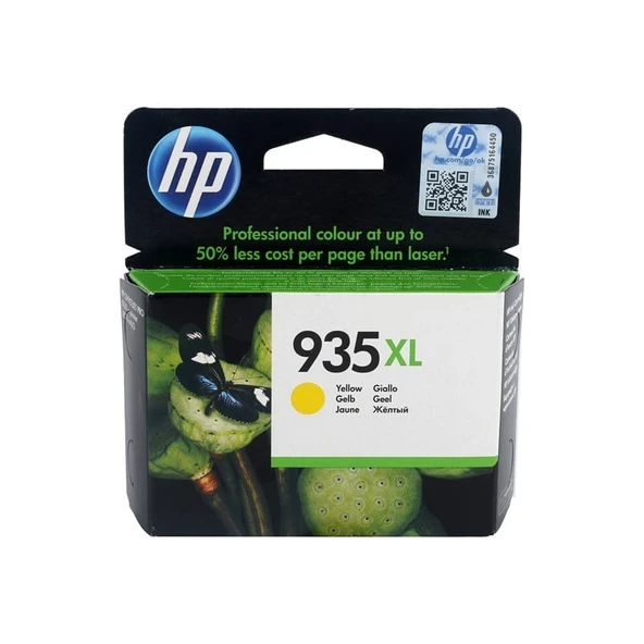 HP 935XL Orjinal Sarı Kartuş PRO 6830-6230 | C2P26A