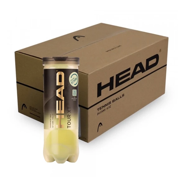 Head Tour XT Koli Tenis Topu - 3'lü 24 Kutu - 1