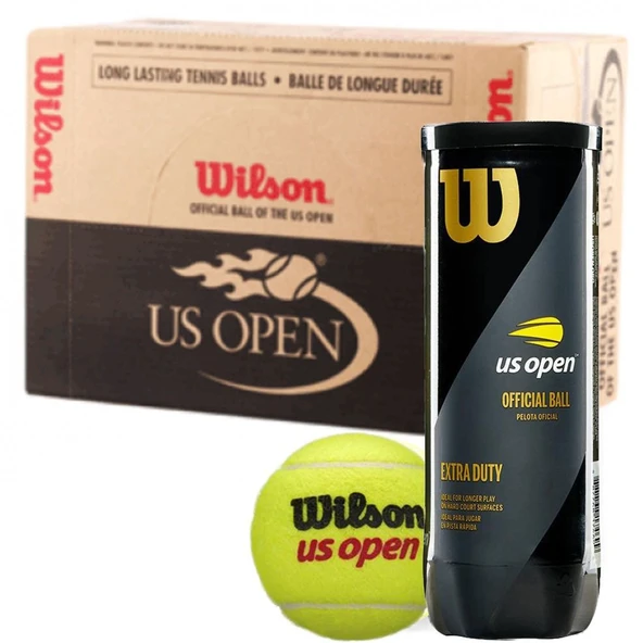 Wilson Us Open Koli Tenis Topu - 3'lü 24 Kutu - 2