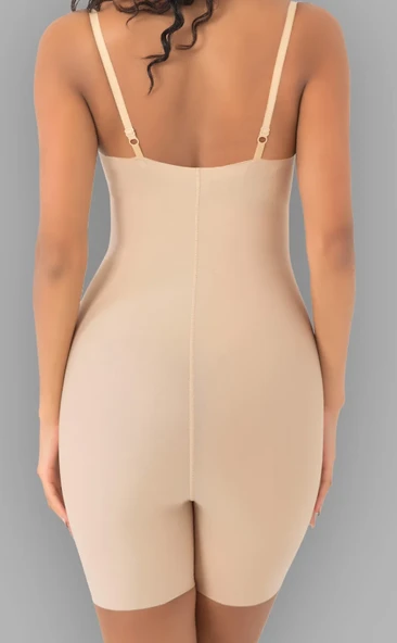 ALEXANDER HUD İki Beden İnceltici Kadın Atlet Korse Göğüs Göbek Bel Toparlayıcı Sıkılaştırıcı Şekillendirici - Resim 3