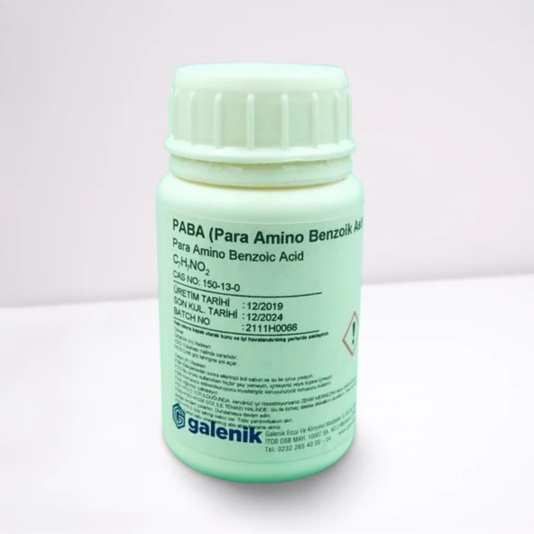 Galenik Para Amino Benzoik Acid 50 Gr ( Paba ) - 1