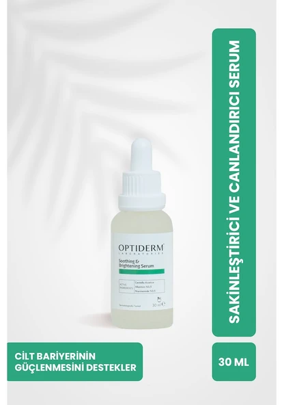 Optiderm Sakinleştici ve Canlandırıcı Soothing & Brightening Serum