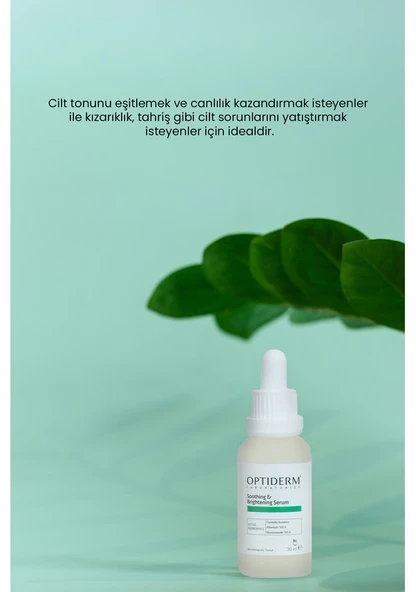Optiderm Sakinleştici ve Canlandırıcı Soothing & Brightening Serum - 4