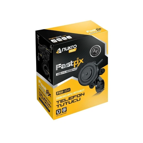 NUKROTECH FASTFİX FX2-154 TİTREŞİM MODÜLLÜ TELEFON TUTUCU - 3