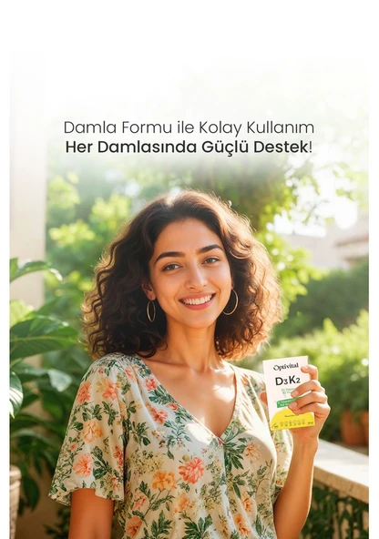 Optivital D3K2 Vitamin 20 ml Damla 2 li Avantaj Paket 2. %50 İndirimli - 3