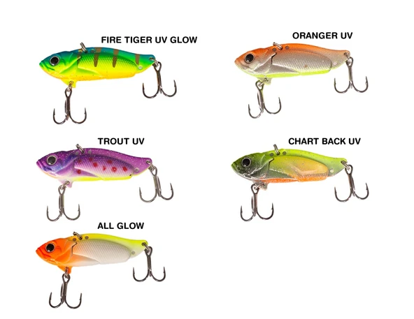 Ryuji Sound Vib 4.5cm 10gr Vibrasyon Sahte Yem  Oranger UV - 2