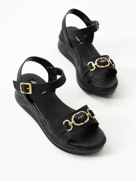 Moda Ayakkabı 148 Ortopedik Kadın Sandalet Ayakkabı - 4