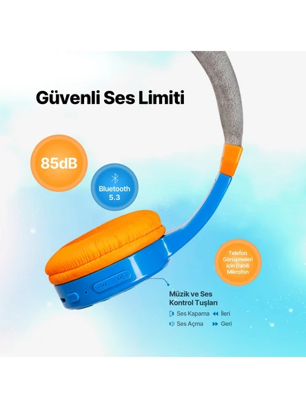 Ttec Soundbuddy 2 Bluetooth Çocuk Kulaklığı - Resim 6