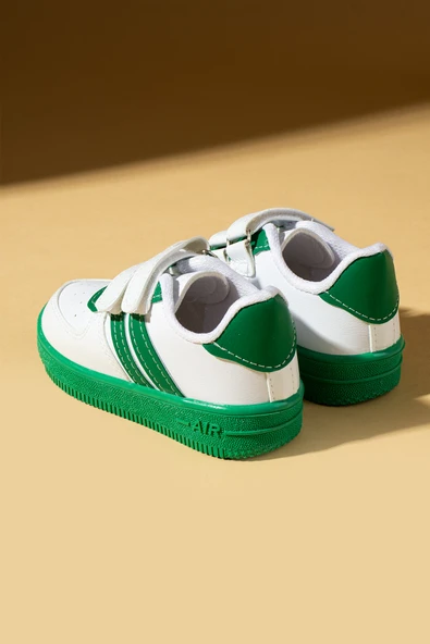 Pembe Potin Rahat Taban Cırtlı Çocuk Sneakers 001-700-23YTaban - 2