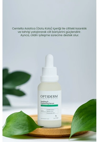 Optiderm Sakinleştici ve Canlandırıcı Soothing & Brightening Serum - 2