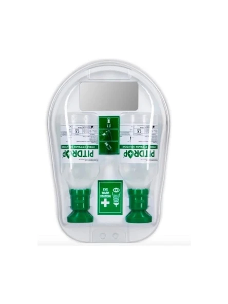 Pitdrop® Kapaklı Göz Duşu Istasyonu (2 X 500ml.) - 1
