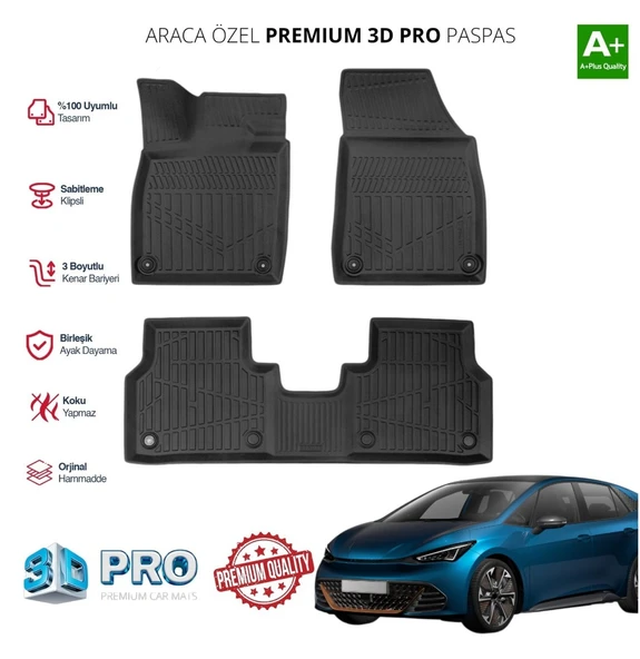 CUPRA BORN ARACA ÖZEL 3D PASPAS 2021 2022 2023 2024 ürün görseli 1