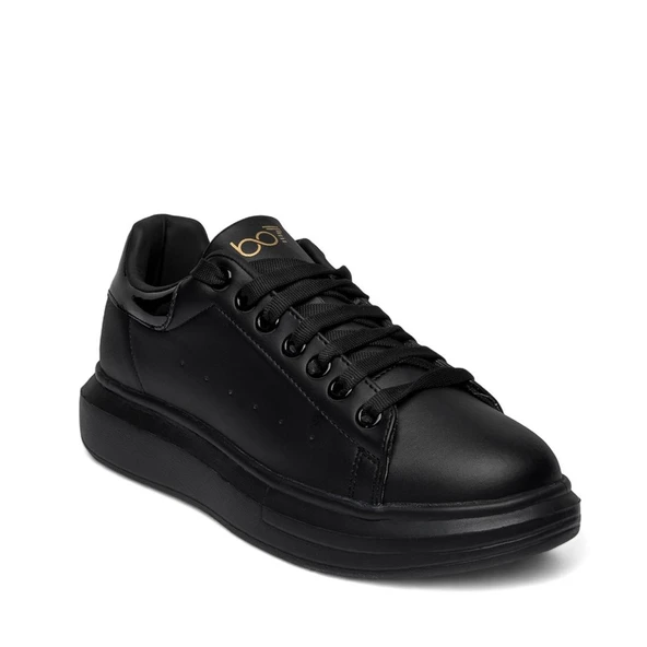 Moda Ayakkabı  Bst-150 Siyah Comfortable Erkek Sneaker Ayakkabı - Resim 3