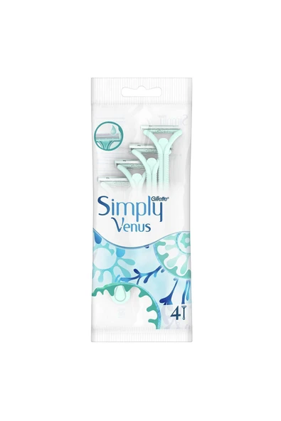 Gillette Simply Venus 2 Smooth Tıraş Bıçağı - 4 Adet - 5