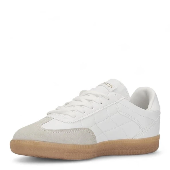 Pembe Potin Dikiş Detaylı Rahat Taban Bağcıklı Erkek Sneakers 001-1007-24M - 6