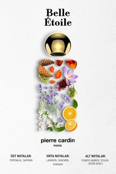 PİERRE CARDİN BELLE ETOİLE EDT 50 ML KADIN PARFÜM PCCB001002 - 5