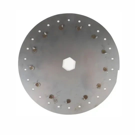 Türkay Havalı Mibzer Kavun-Karpuz Diski Krom 304 Kalite 10x3.5 - 1