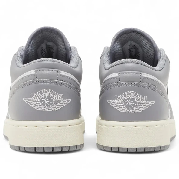 Nike Air Jordan 1 Low GS Vintage Grey - Resim 4
