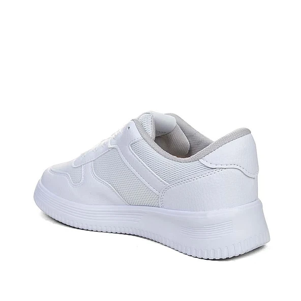 Moda Ayakkabı 4027 Beyaz Kadın Rahat Spor Ayakkabı - 4