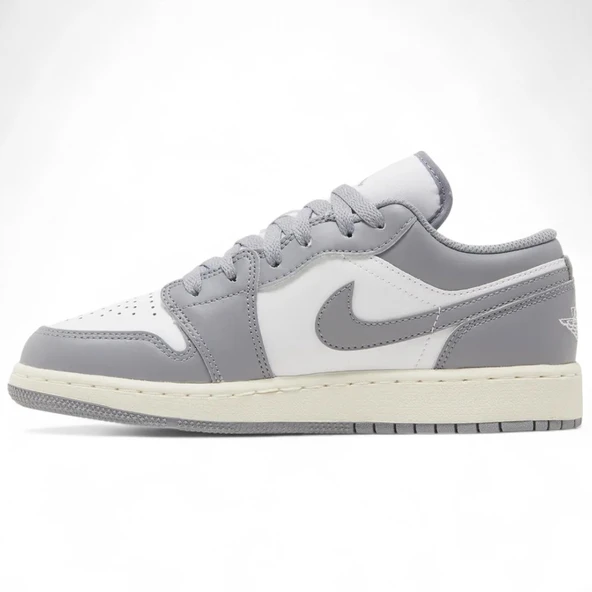 Nike Air Jordan 1 Low GS Vintage Grey - Resim 2