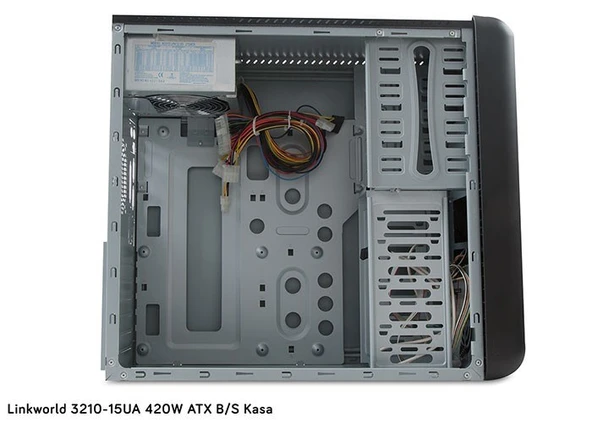 Everest 437-04 Real 200W C2228 Siyah ATX Kasa - 2