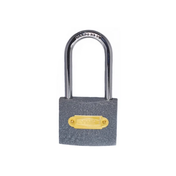 Eko Gri Döküm Uzun Kancalı Asma Kilit 50mm