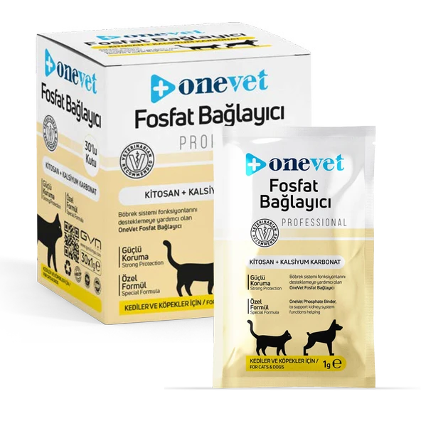 OneVet Fosfat Bağlayıcı Kedi Ve Köpekler Için Böbrek Sağlığı Destekleyici Toz Şase 1 Gr. 30 Adet - 11