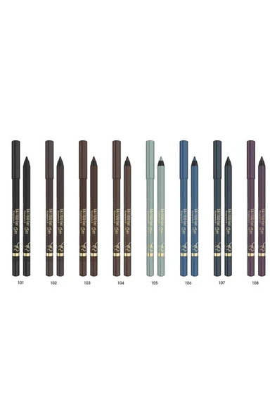 Golden Rose Tattoo Gel Eye Pencil Waterproof No: 108 - Suya Dayanıklı Jel Göz Kalemi - Resim 6