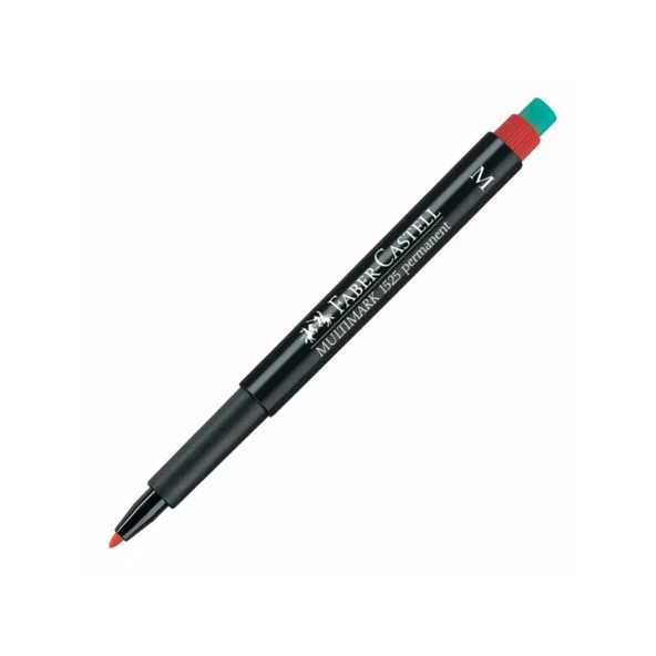 Faber-Castell 152521 Asetat Kalemi M Kırmızı