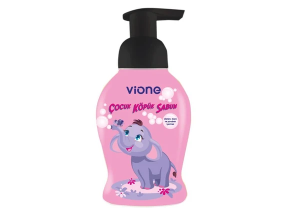 vione Kız Çocuk Köpük Sabun 250 Ml