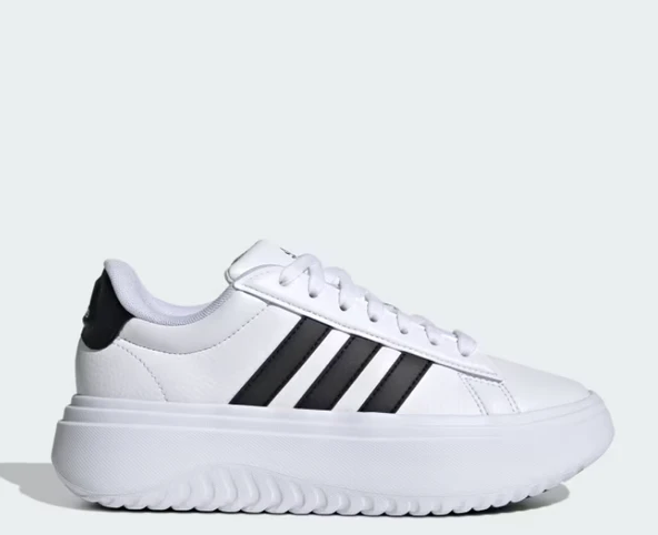 adidas Grand Court Platform Kadın Beyaz Spor Ayakkabı IE1092 - 1