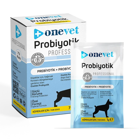 OneVet Probiyotik Şase Köpekler Için Sindirim Ve Bağışıklık Desteği Takviye Vitamini 7x1gr - 11