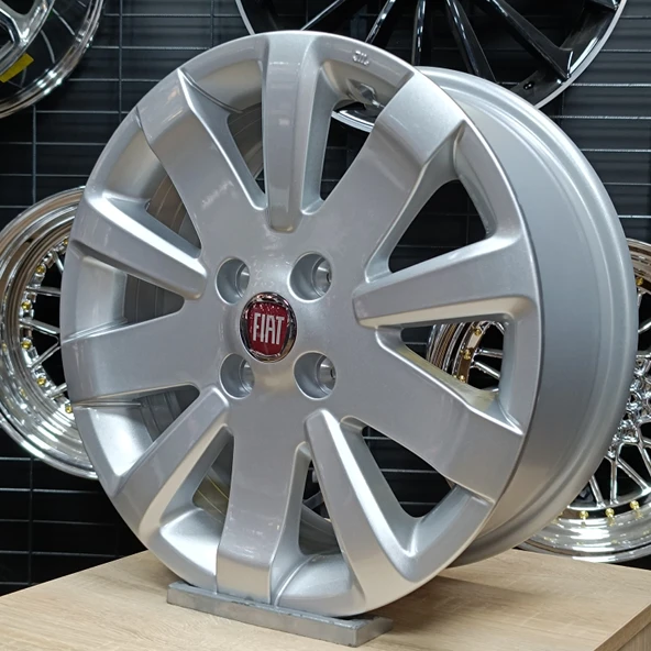 Sıfır OPAR 15 inç SILVER Fiat Jant Takımı - 4x98 ET44 58,1 Fiorino, Doblo, Linea - OEM: 55176166 - 3