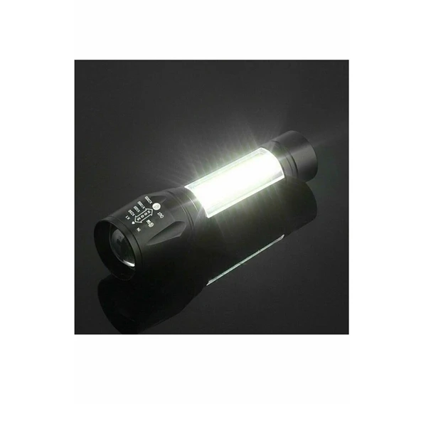 Uzaktan Kumandalı 3 Lü Spot Led Lamba Kablosuz Pilli Işıldak - 2