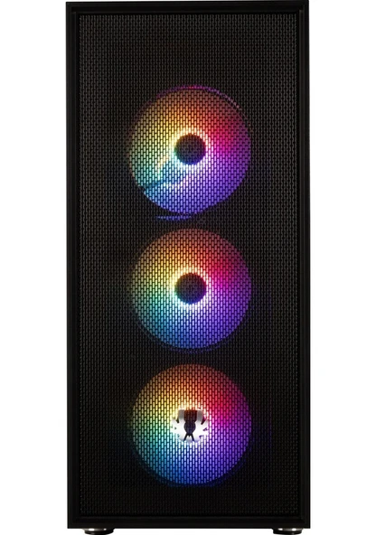 BitFenix Ares BFC-ARSBR6KKGSK-4F FRGB 4 Fanlı 600 W ATX Oyuncu Kasası - 2