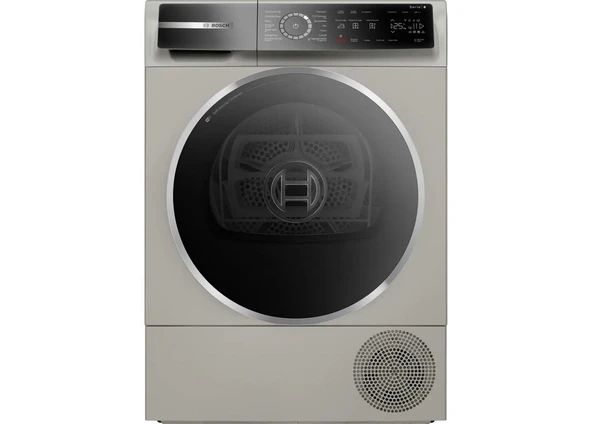 BOSCH WQB245AXTR Serie 8 Isı Pompalı Kurutma Makinesi 9 kg Gümüş