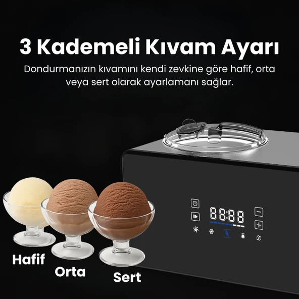 Mieco Gelato Plus Dondurma Makinesi - 5