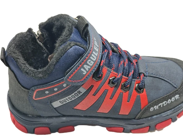 Cem Pekşen Jagulep Lacivert Kürklü Outdoor Çocuk Botu - 2