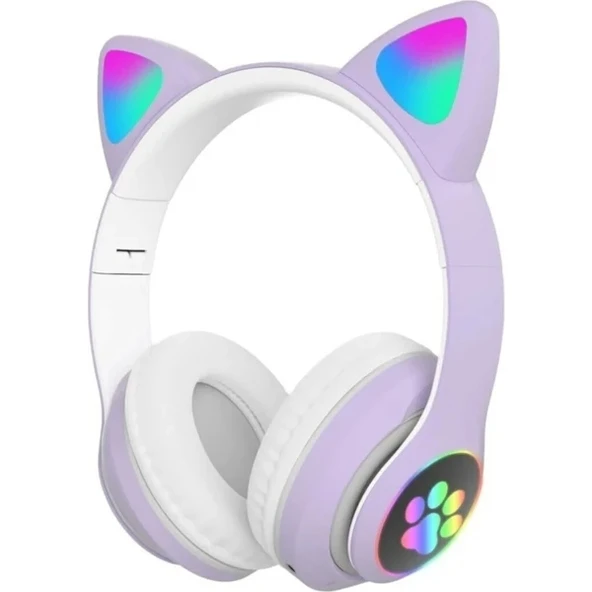 Kedi Figürlü Bluetooth Kulaklık - 4