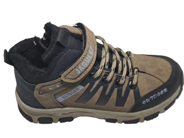 Cem Pekşen Jagulep Vizon-Siyah Kürklü Outdoor Çocuk Botu - 4