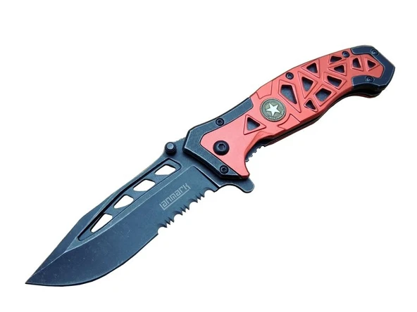 Lanmark MX50 Testereli Outdoor Çakı 21 cm - Otomatik ürün görseli