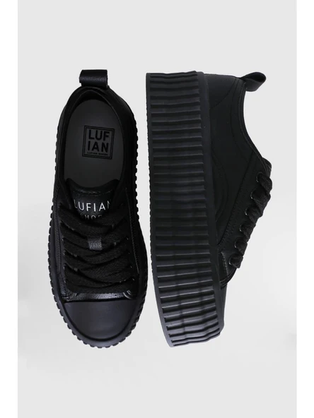 Lufıan 121230013 DIANA Siyah Kadın Günlük Sneakers - Resim 2