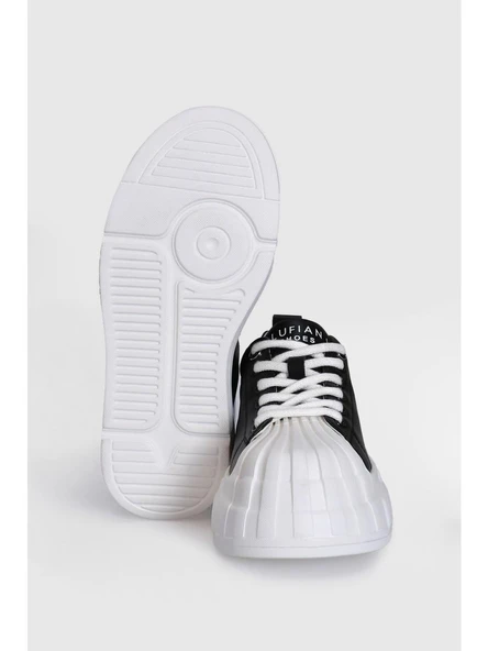 Lufıan 121230004 JESICA Siyah Kadın Günlük Sneakers - Resim 4