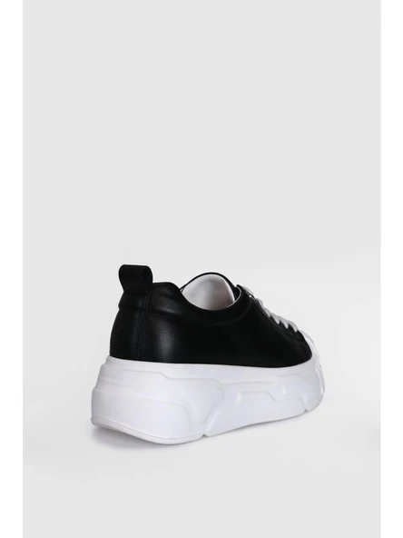 Lufıan 121230004 JESICA Siyah Kadın Günlük Sneakers - Resim 2
