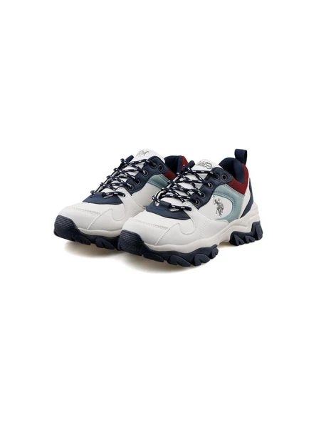 Us Polo Ass Tracky 5fx 101947353 Beyaz-Laci Kadın  Günlük Sneaker - Resim 3