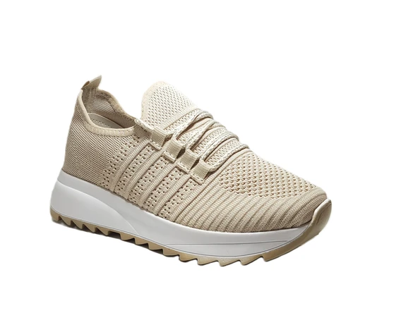 Lommax 2302 Bej Kadın Günlük Sneakers ürün görseli 1