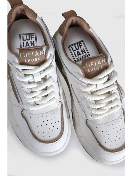 Lufıan 121230010 MAYA Bej Kadın Günlük Sneakers - 4